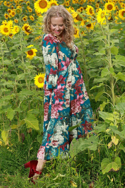 Magic Dress Floral Rhythm Annah Stretton