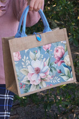 Rosetta Mini Jute Bag