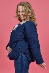 Phoebe Puffer Jacket - Navy