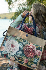 Jute Bag - Spring Serenade