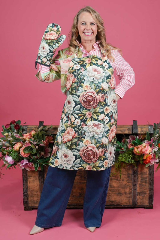 Floral Oven Mitt - Spring Serenade