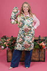 Floral Oven Mitt - Spring Serenade