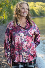 Take Me Home Shirt - Berry Blossom