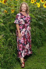 Talor Vivian Dress - Berry Blossom