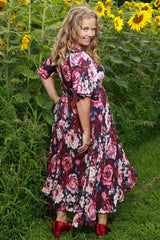 Talor Vivian Dress - Berry Blossom
