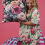 AS Floral Velvet Cushion - Garden Huntress