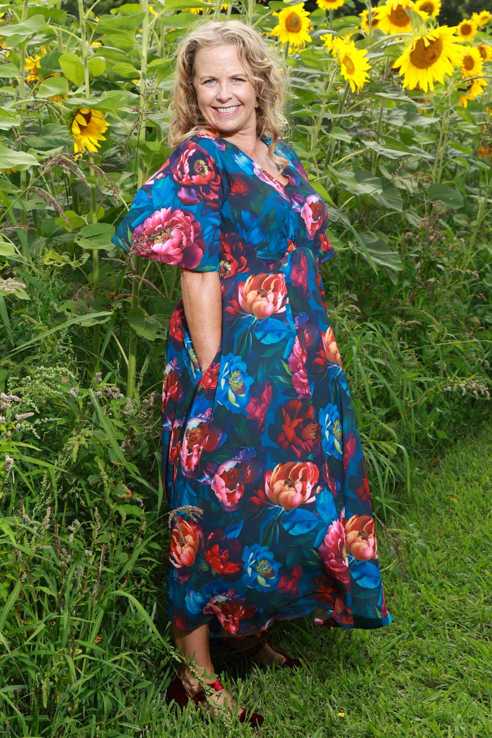 Annah Stretton Veronica Town Dress floral