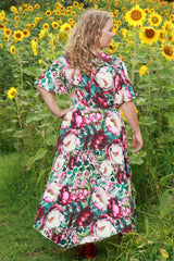 Talor Vivian Dress - Crimson Grace