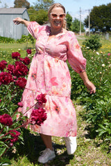 Jasmine Bambi Dress - Fractured Florals