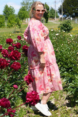 Jasmine Bambi Dress - Fractured Florals