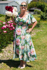 New Zealand designed floral dress