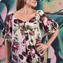 Cecily Bambi Top - Rose Garden