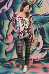 Cecily Bambi Top - Rose Garden
