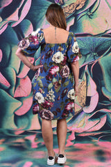 Cecily Dress - Rose garden