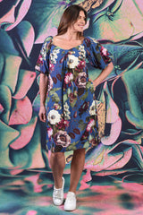 Cecily Dress - Rose garden