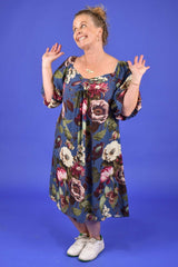 Front view of Cecily Bambi floral dress - Annah Stretton