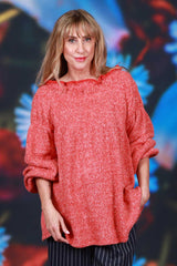 Soft knit sweater NZ designer