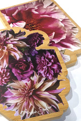 AS Floral Platter Board - Dahlia