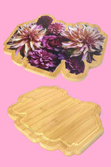 2 Pack - Floral Platter Boards - 1 of each