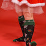 AS Compression Sock - Smiley Santa