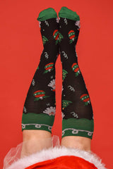 Smiley Santa holiday socks – perfect Christmas gift or stocking filler