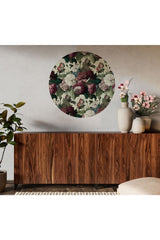 Circle Mural - Cream J'adore Roses