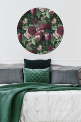 Circle Mural - Olive J'adore Roses