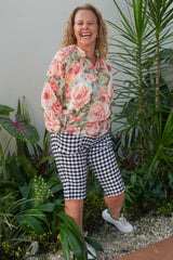 Clarabelle Blouse - Emile Rose Seafoam