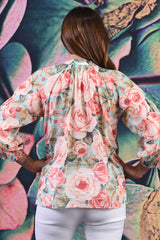 Clarabelle Blouse - Emile Rose Seafoam