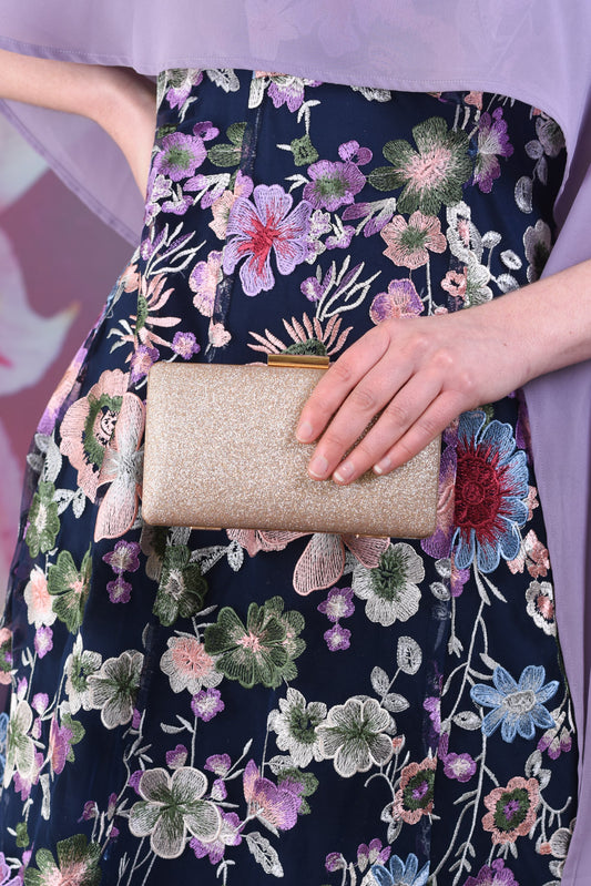 Amelia Clutch - Gold