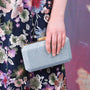 Taylor Glam Clutch - Sky
