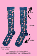 AS Compression Socks - Bloom Song  | PRE ORDER LATE NOV