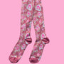 Compression Socks - Roses Scattered