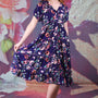 Corsica Magic Dress - Bouquet Indigo