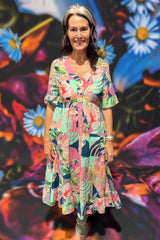 Corsica Molly Dress - Petal Patch