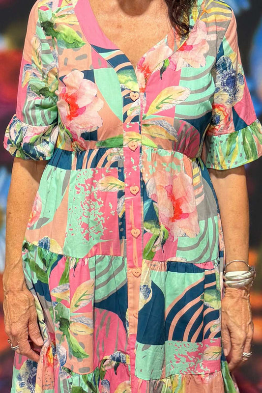 Corsica Molly Dress - Petal Patch