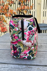Cosmetic Insulated Travel Bag - Crimson Grace