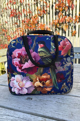 Cosmetic Insulated Travel Bag - Peony Aviary
