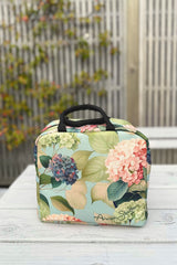 Cosmetic Insulated Travel Bag - Hydrangea Pretty