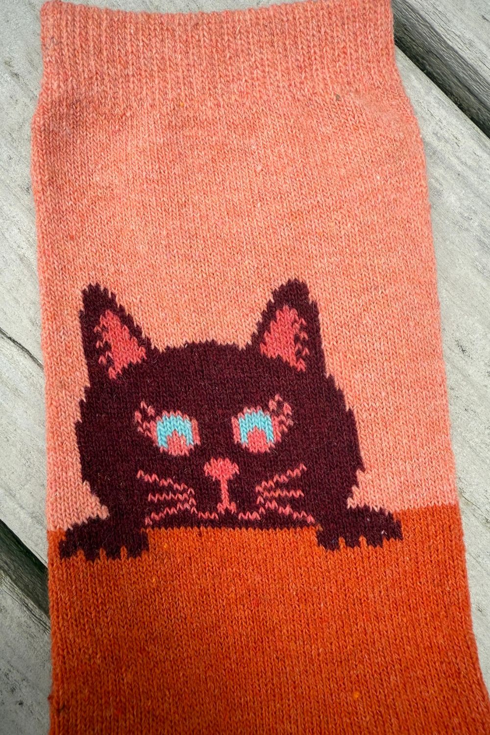 Warm women’s kitten socks with wool blend – multipack