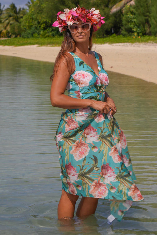 Cotton Wrap - Adoring Peony
