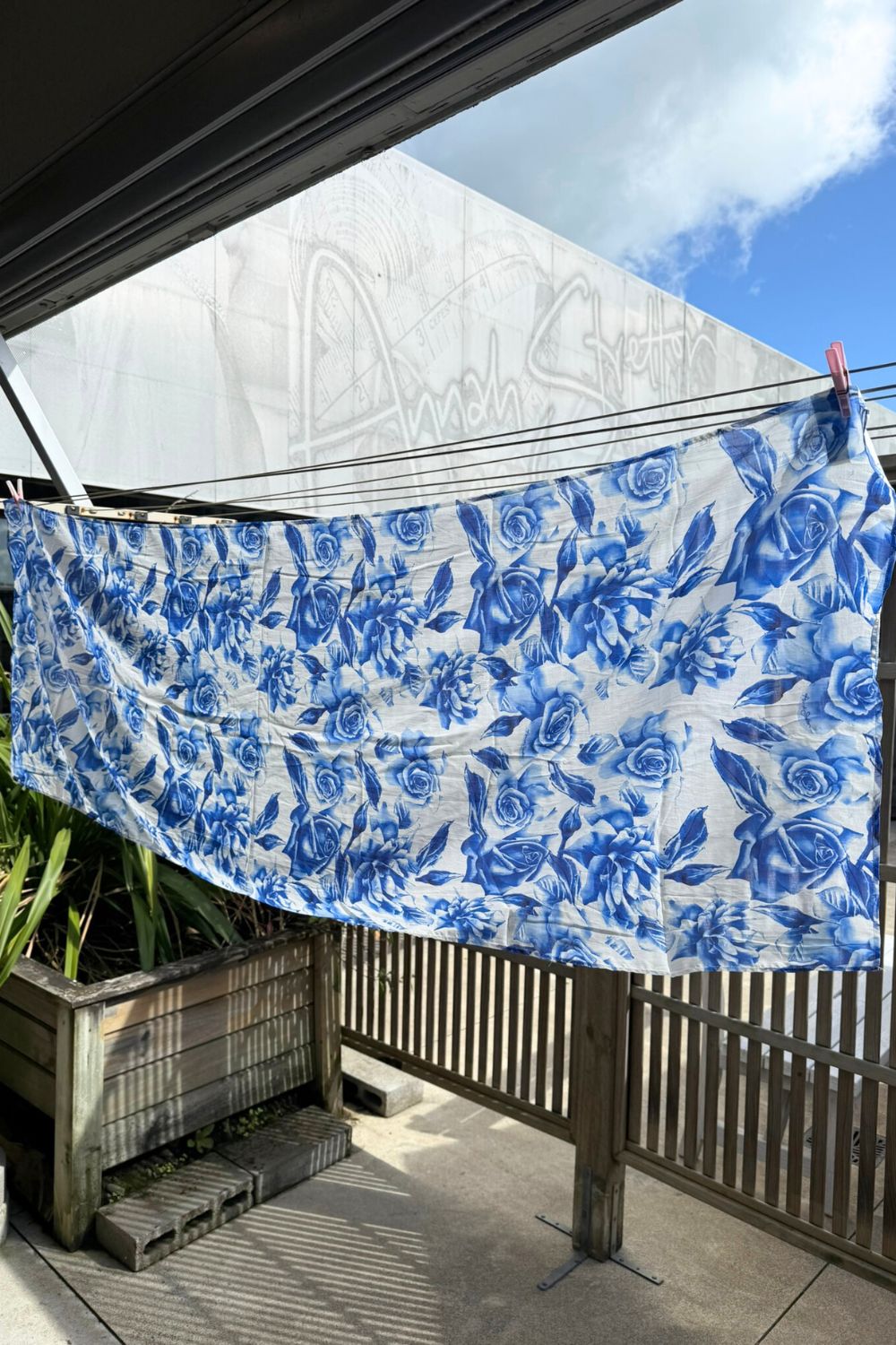Cotton Wrap Petal Poem – Annah Stretton floral accessory