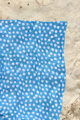 Cotton Wrap - Teal Spot