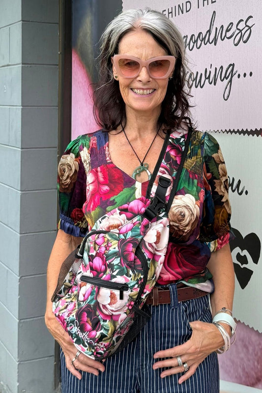 Floral crossbody sling bag womens NZ