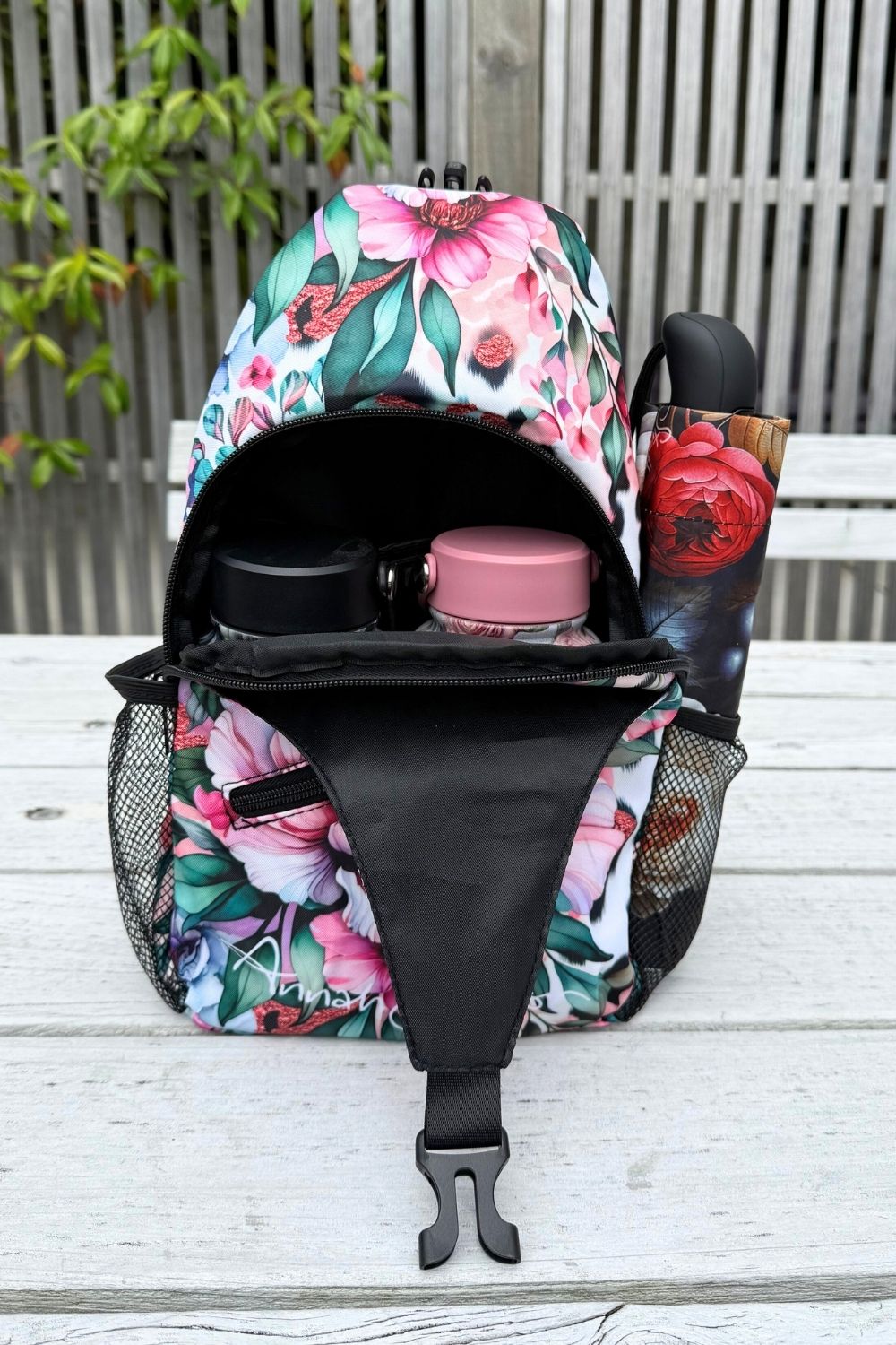 Wild Petals floral hands free bag