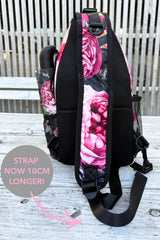 Crossbody Sling Bag - Floral Crown
