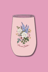 Insulated Travel Mug - Pink Flower Bomb | PRE ORDER LATE NOV