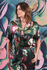 Diana Blouse - Rose Garden