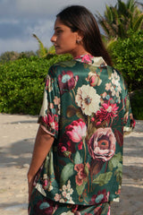 Diana Blouse - Rose Garden
