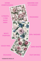 Swedish Dish Cloths - Tickled Pink | PRE ORDER LATE NOV